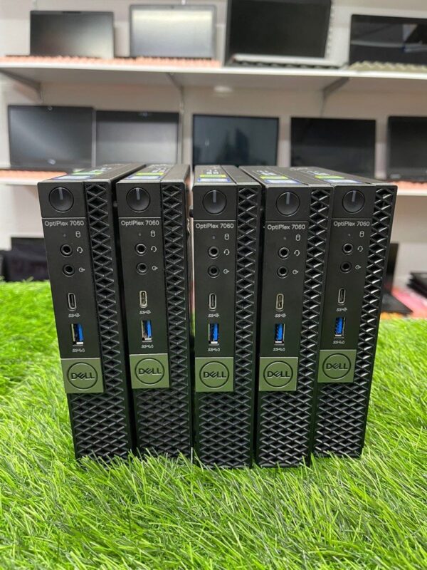 Refurbished -Dell OptiPlex 7060 Tiny PC Intel core i7-8th Gen with 16Gb RAM 256Gb SSD Windows 10 Os