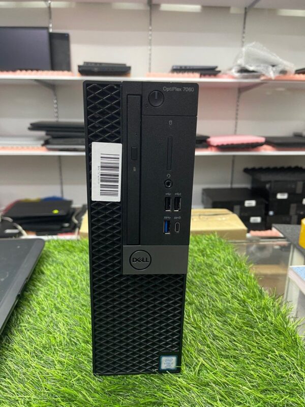 Refurbished - Dell OptiPlex 7060 SFF desktop computer Intel core i7/8th Gen with 16Gb RAM 256GB SSD 2GB Nvidia Graphics original images attched