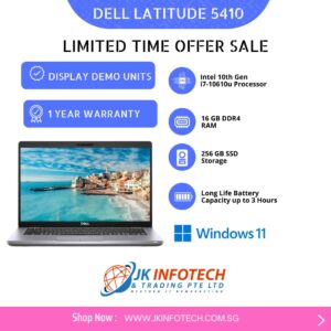 Dell Latitude 5410 Ultrabook 14 inch i7-10610u Processor 16GB RAM 256GB /512GB SSD Windows 11 Pro 1 Year Seller Warranty
